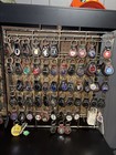 250 Vintage Car Dealer Keychain Collection 250 OEM Leather Auto Key Fobs — photo 2