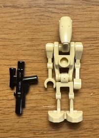 LEGO Star Wars Aayla Secura (75182) & Battle Droid (sw0001b) Minifigures