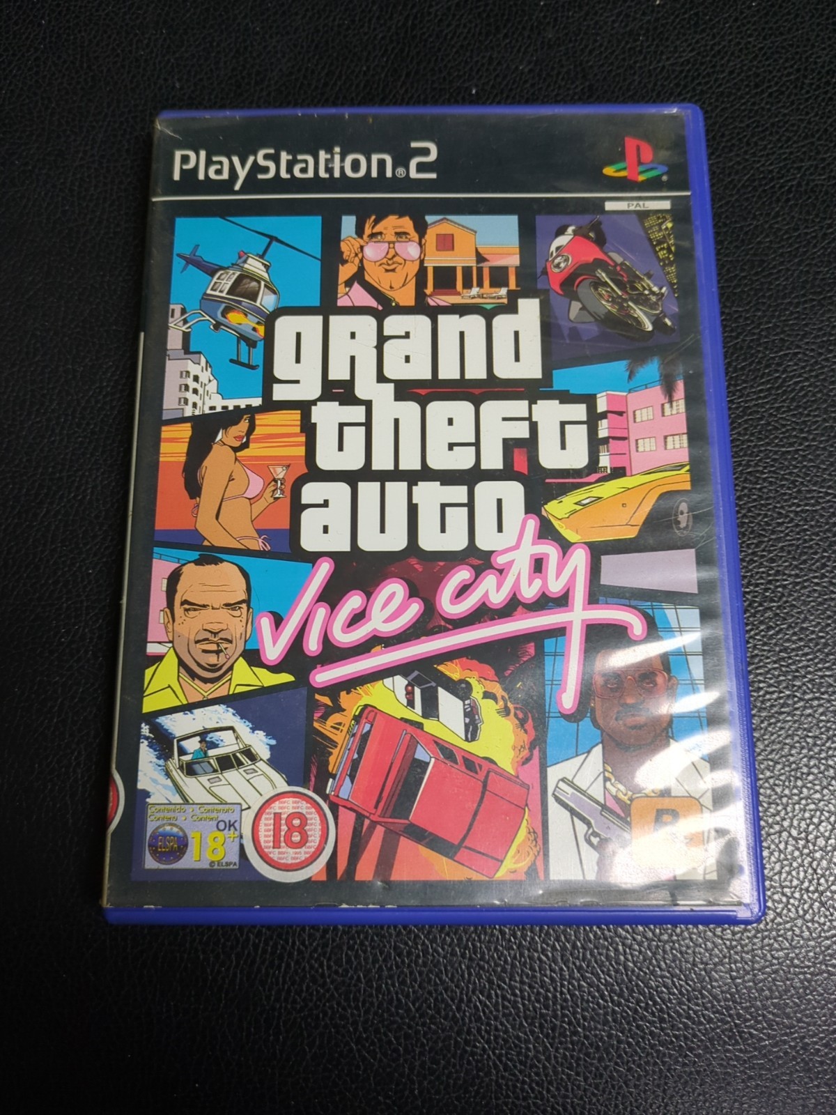 PS2 Grand Theft Auto Vice City Sony PlayStation 2 2002 UK PAL