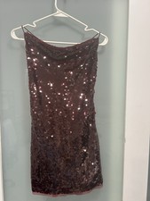 Women  s Sleeveless Wild Fable Mini Dress In Dark Red Size Small 