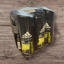 6 Pack Adidas Pure Game INTENSE Bold Deodorant Spray 0 ALU SALTS 150 ML