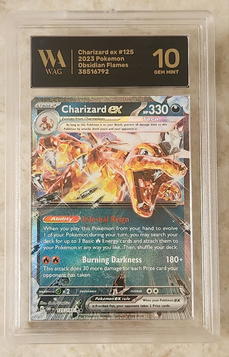 ポケモンカード Charizard EX #125 Gem Mint 10
