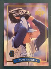 TOM HENKE MVP Donruss McDonalds Baseball Card 1992