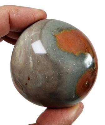 Polychrome Jasper Polished Pebble Madagascar 110.7 grams