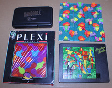 USED / Puzzle Lot of 4 - Paradise Pussycat Germany, Kanoodle, Plexi, DaMert 3D