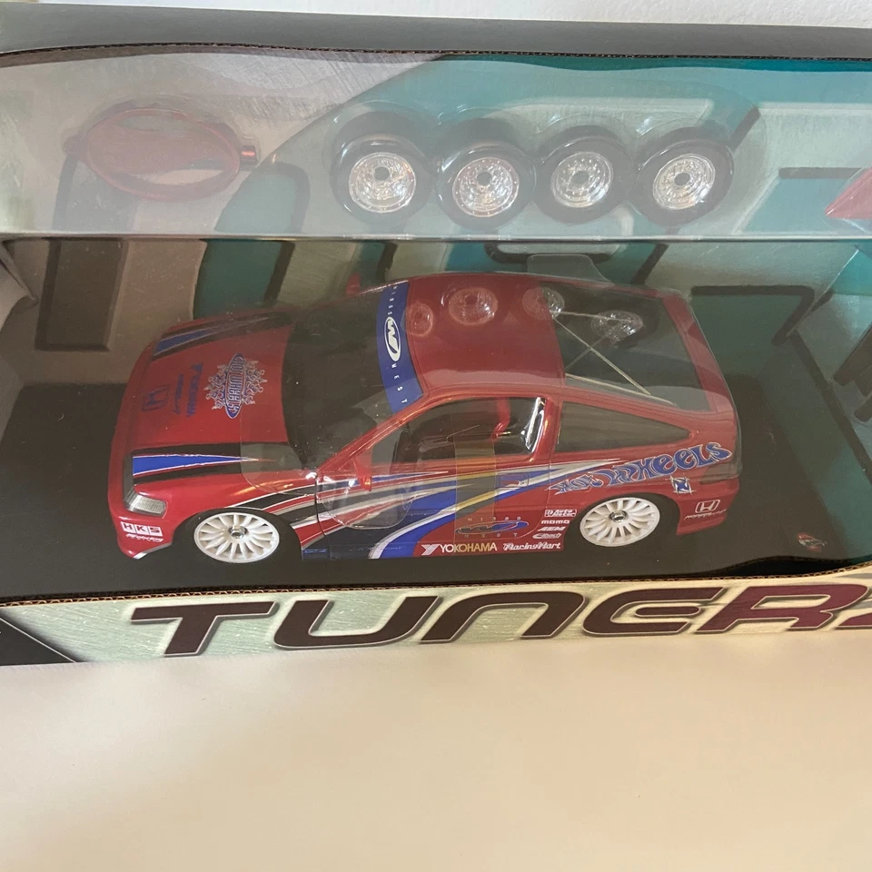 Hot Wheels Tunerz 1:18 Scale Honda Civic CRX | Wings West Livery | Sealed Box - Image 4 of 4