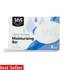 Bar Soap, Lightly Scented, 8 Count, 30 Ounce
