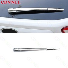 For Subaru Crosstrek 2018-2023 Chrome Silver Tail Rear Window Wipers Strip Trim