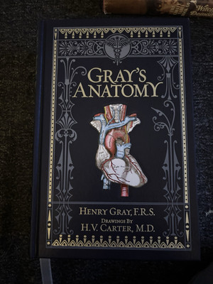 Brand New Grays Anatomy By Henry Gray F.R.S Drawings By H.V Carter , M.D