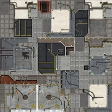Battle Systems Galactic Gaming Mat 2×2' Terrain Sci Fi
