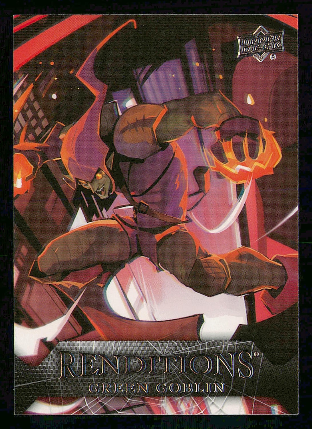 2024 Upper Deck Marvel Spider-Man Renditions #72 Green Goblin