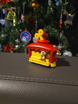 1993 Chip & Dale Chipmunks Wind up Trolley Burger King Toy