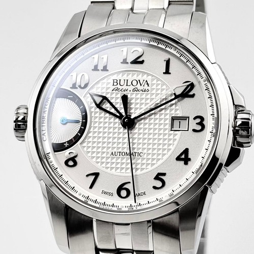 Bulova Accu Swiss Calculator Goyishé Used Authentic