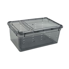 Reptile Feeding Box, Turtle Transport Container, Animal Habitat Cage,