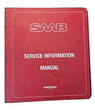 Saab 99 900 9000 Classic Saab Binder Vintage Dealer-only - Empty