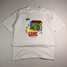 Vintage 1992 MCI It’s A Whole New Game T Shirt Oneita Power-T USA Made 90s Large