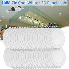 40Pack 7Inch LED Ceiling Lights Ultra-Thin Recessed Retrofits Kit 6000K Daylight