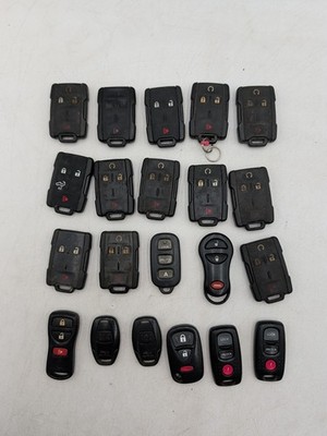Lot 20 Chevy, Dodge, Mazda Key Fobs Keyless Entry 