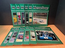 Motor Sport Magazine Bundle Vintage 1971 Full Year Set Collectible FREE POST