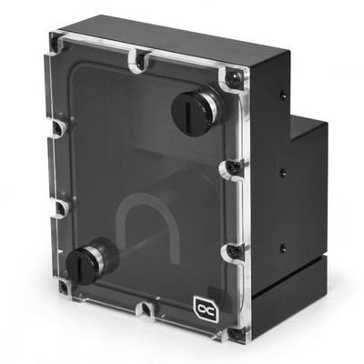 Alphacool 15392 Black Acetal Acrylic Tank 1/4'' 0.8 bar 101.2mm ES 4U