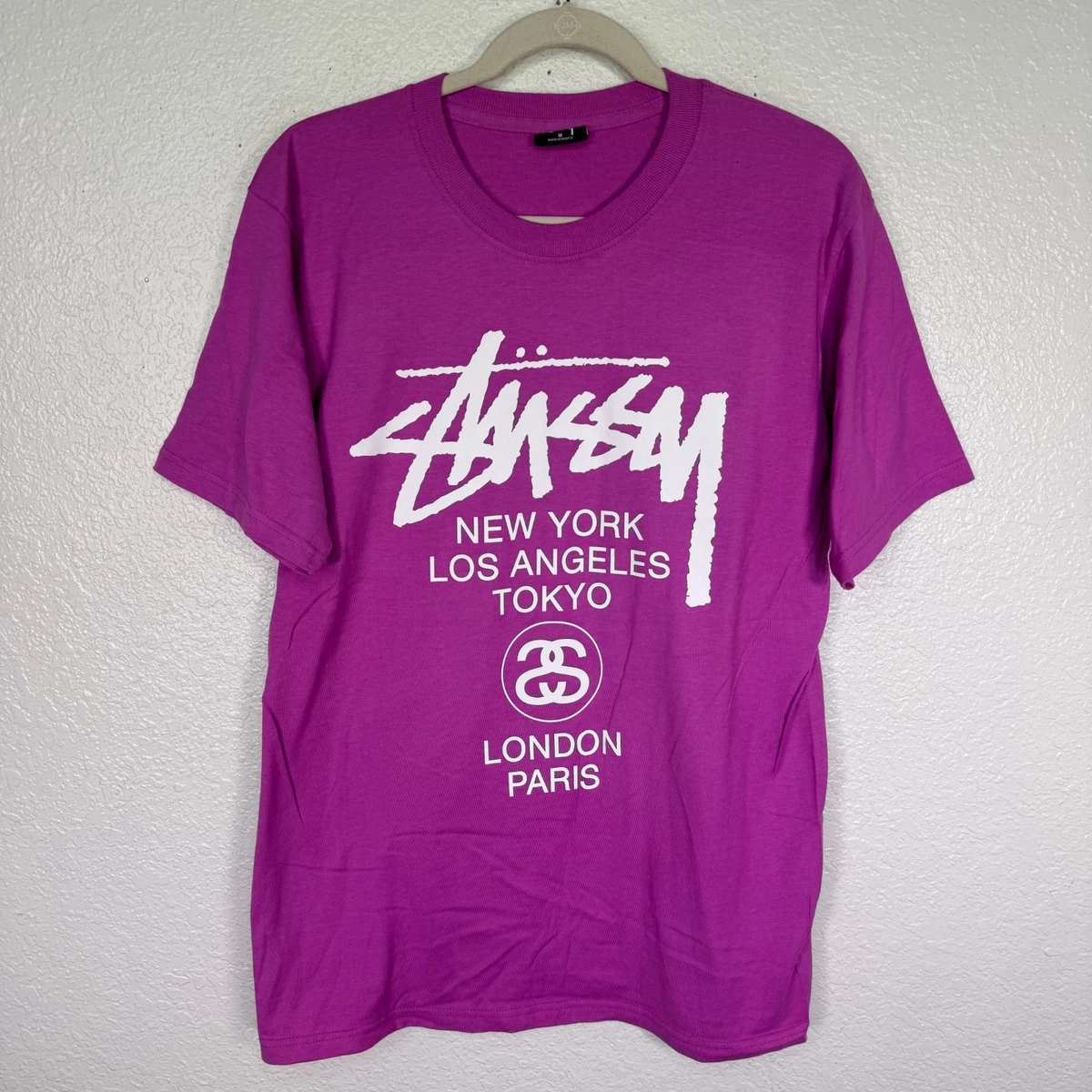 Stussy Short Sleeve Purple Shirts for Men for sale | eBay