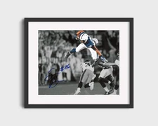 Penn State Autograph Print - Saquon Barkley - Leap of Faith