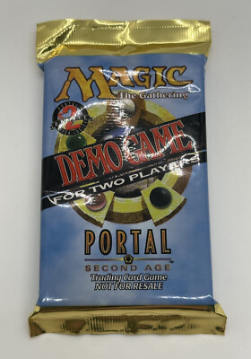 MTG Magic The Gathering Portal Second Age 2 Player Demo Game