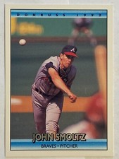 1992 Donruss #442 John Smoltz Atlanta Braves