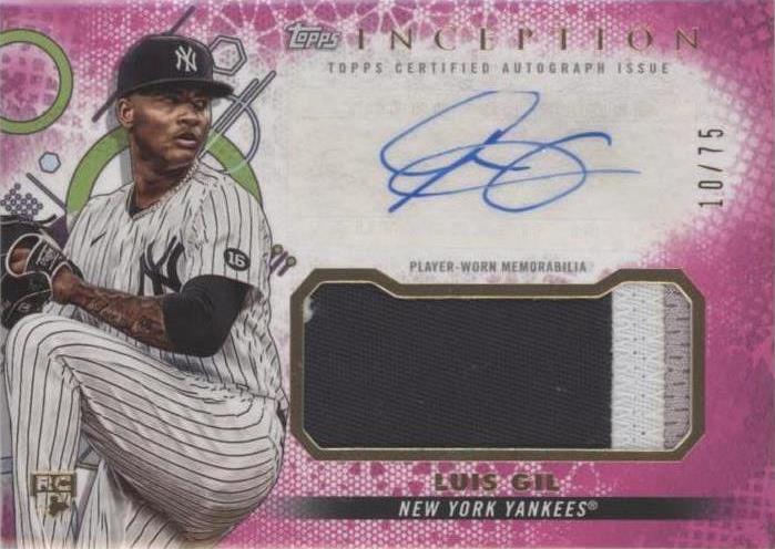 2022 Topps Inception - Luis Gil #IAP-LGI - 1 of 1