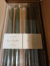 Threshold Fragrance Free Taper Candles Case Pack 6 With 2 Per Case 12 Green