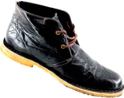UGG Leighton 3275 Dark Brown Lace Up Leather Ankle Chukka  display picture 3