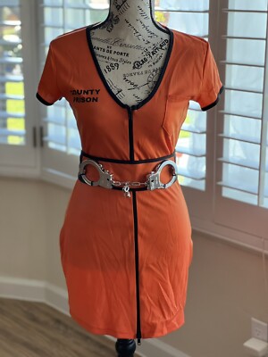 orange jail dress Amazon.com: Springcmy Adults Orange Prisoner Jumpsuit Costume Jail Costumes  Long Sleeve Role-Play Party Cosplay Halloween Jailbird Inmate Playsuit :  Clothing, Shoes & Jewelry