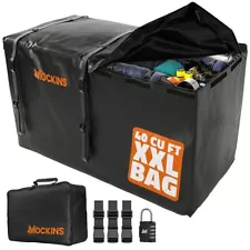 Mockins 70"x30"x33" Waterproof Cargo Carrier Hitch Bag - 40 Cu.Ft. + Storage Bag