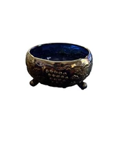 Fenton Carnival Fenton Vintage Cobalt Blue Fernery or Rosebowl