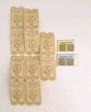 RARE Chuck E. Cheese's Showtime Pizza UNUSED Scratch Offs & 10 Big-C Tickets