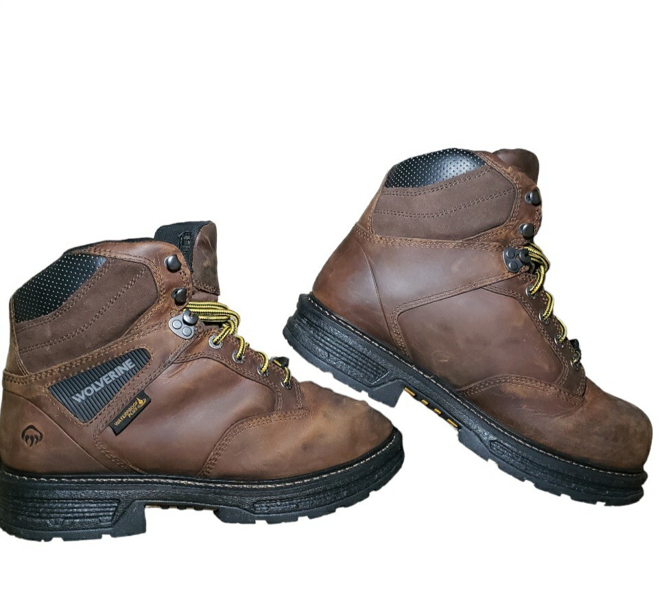 Wolverine Hellcat W201175 Leather Work Boots Size 13 Waterproof Plus Men main image 2