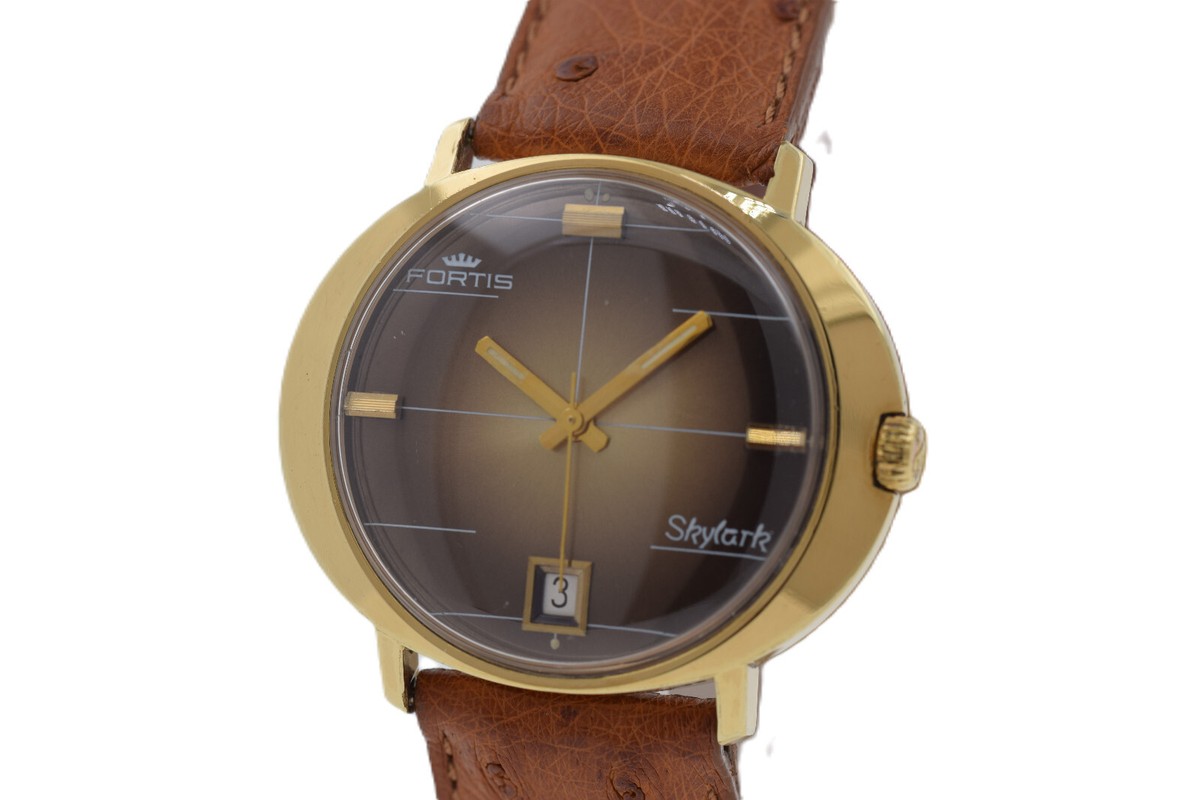 Fortis Skylark Gold Watch FORTIS Skylark Vintage Automatic Watch