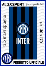 TELO MARE SPUGNA 90 x 170 ORIGINALE FC INTER