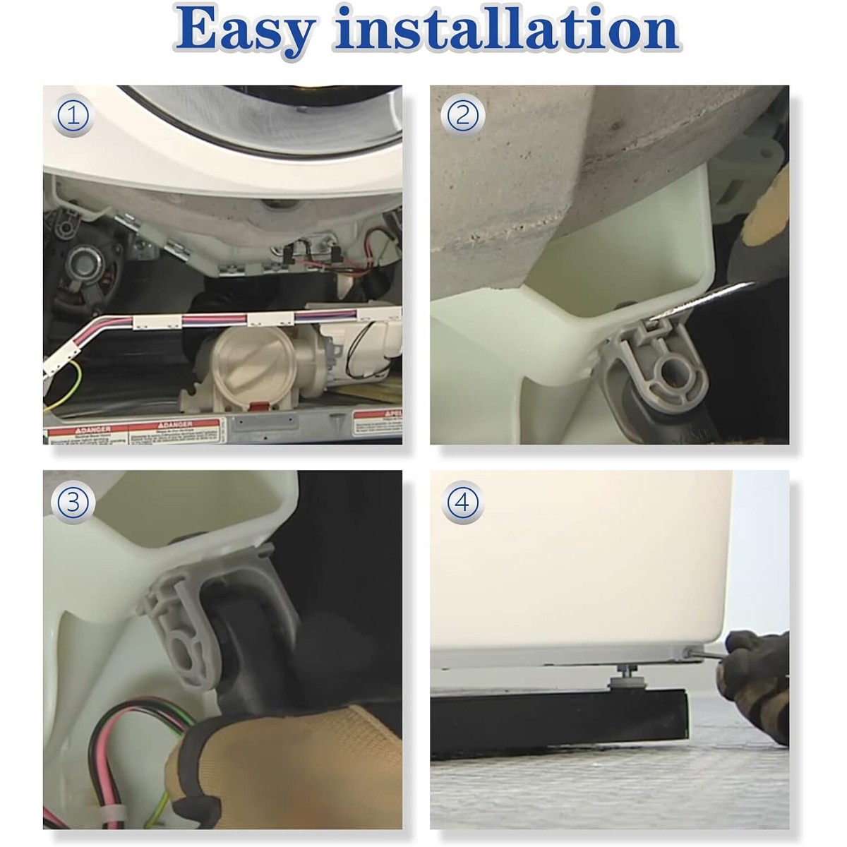 Washer Shock Absorber For Kenmore/Maytag/Whirlpool/Kitchen Aid Washers WP8182703 - View #3