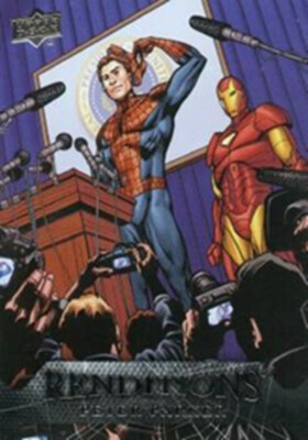 #36 Peter Parker [2024 Marvel Spider-man Renditions] NEAR MINT NM+ Trading Card