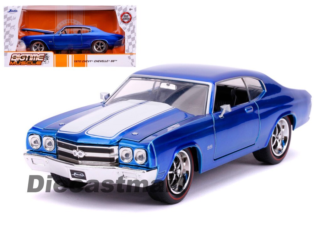 Ertl 1/18 – 1970 Chevrolet Chevelle SS – Bordeaux – Moulé Sous Pression – Occasion