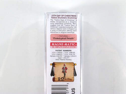 N Scale **TWELVE DRUMMERS DRUMMING** 12 Days Christmas Car Micro Trains 02100512 - Picture 5 of 5