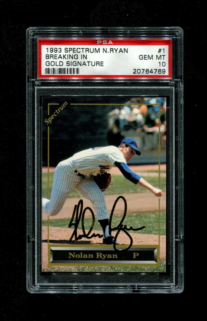 Nolan Ryan Autographed Memorabilia | Signed Photo, Jersey, Collectibles ...