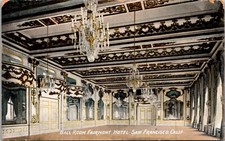 Postcard Ballroom at Fairmont Hotel in San Francisco, California