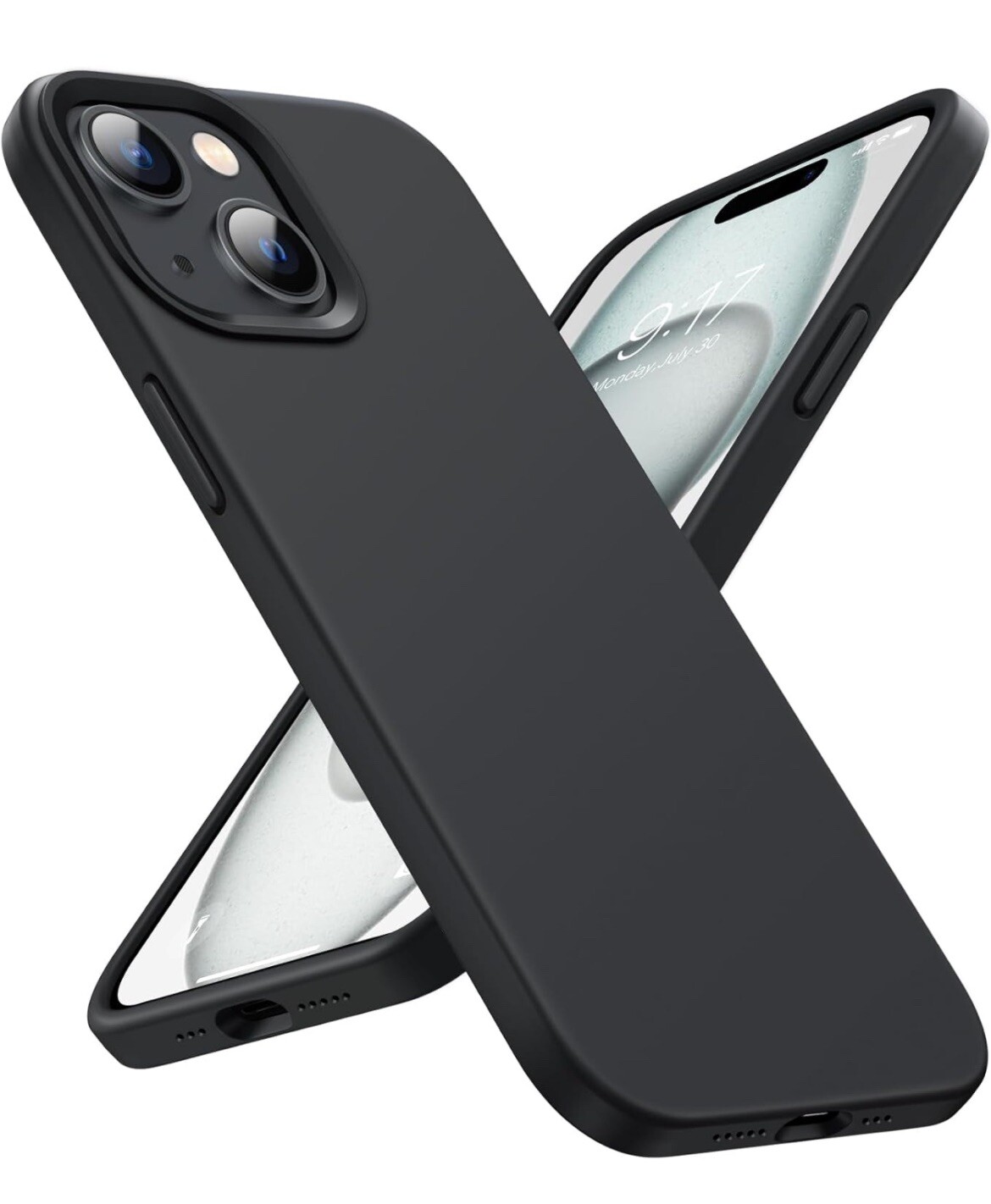 Designed for Iphone 15 Case, Silicone Phone Case [Military Grade Drop Protection-image