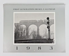 First Generation Diesel 1983 Calendar Erie Railfan Society Train History