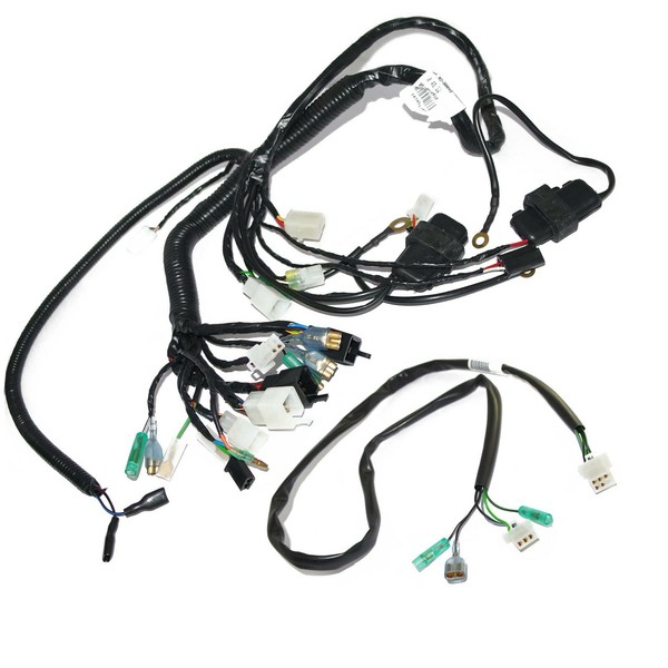 FüR Royal Enfield Electra 350 Kick Start Haupt Kabelbaum & RüCklicht Gurt Set-image