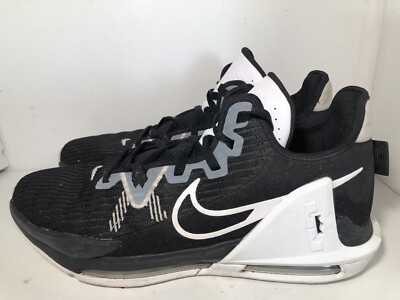 Size 15 - Nike LeBron Witness 6 TB Black White - DO9843-002