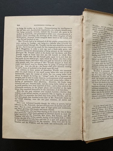 Pickwick Papers 1842 Charles Dickens CHAPMAN & HALL LONDON 43 ENGRAVINGS Rare - Picture 18 of 22
