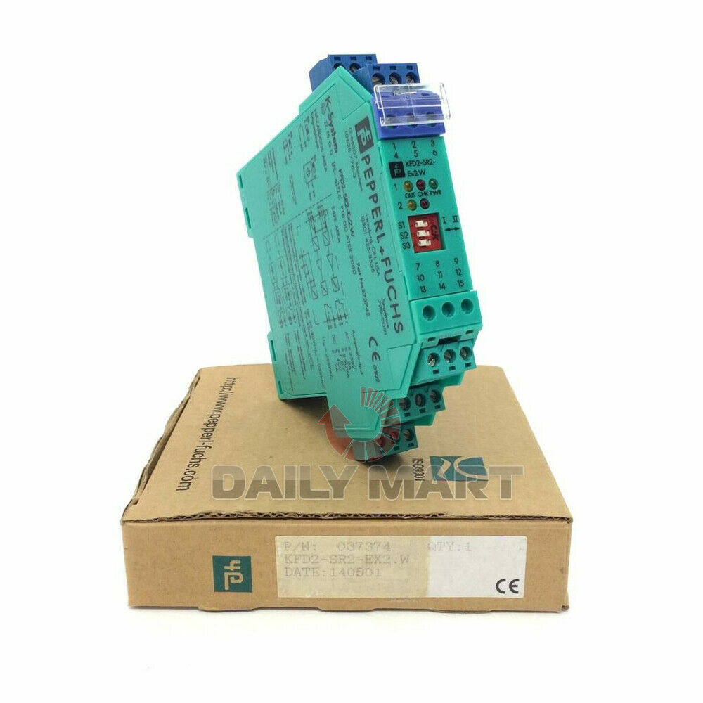 New In Box PEPPERL+FUCHS KFD2-SR2-EX2.W Switch Amplifier